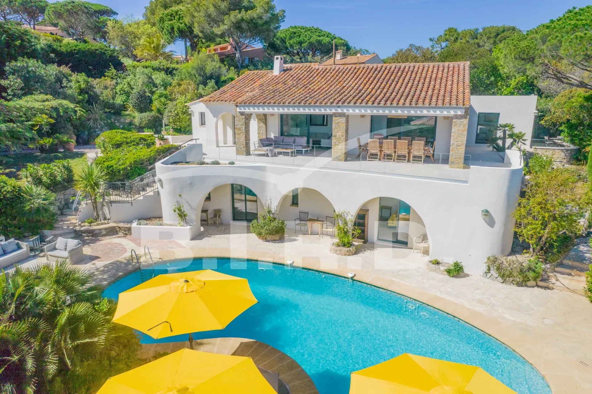 Villa zur Miete provisionsfrei 13.600 € 6 Zimmer 200 m²<br/>Wohnfläche 1.867 m²<br/>Grundstück Ville-Les Saquedes-Le Bouillonnet Sainte-Maxime 83120