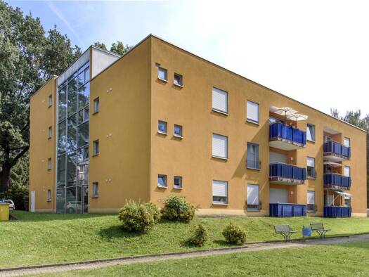 Wohnung zur Miete nur mit Wohnberechtigungsschein 335 € 2 Zimmer 61,8 m² 2. Geschoss frei ab 22.04.2026 Markscheider Straße 14 Schüren Dortmund 44269
