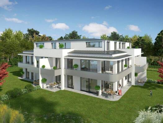 Terrassenwohnung zum Kauf - Erstbezug provisionsfrei 927.500 € 2 Zimmer 45,2 m² 1. Geschoss Gumbinnenstraße 13 München 81929