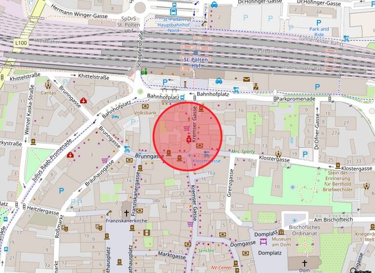 Bürofläche zur Miete 8,93 € 5 Zimmer 144,7 m² Bürofläche St. Pölten 3100