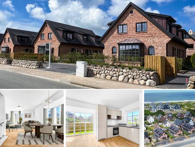 Reihenmittelhaus zum Kauf - Erstbezug 969.000 € 3 Zimmer 90 m² 190 m² Grundstück Hörnum 25997