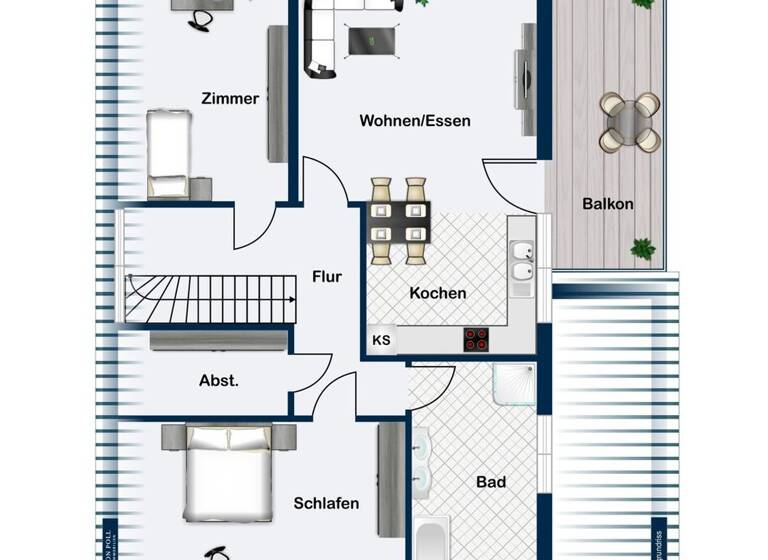 Wohnung zum Kauf 150.000 € 3 Zimmer 91 m² Kirchweyhe Weyhe 28844