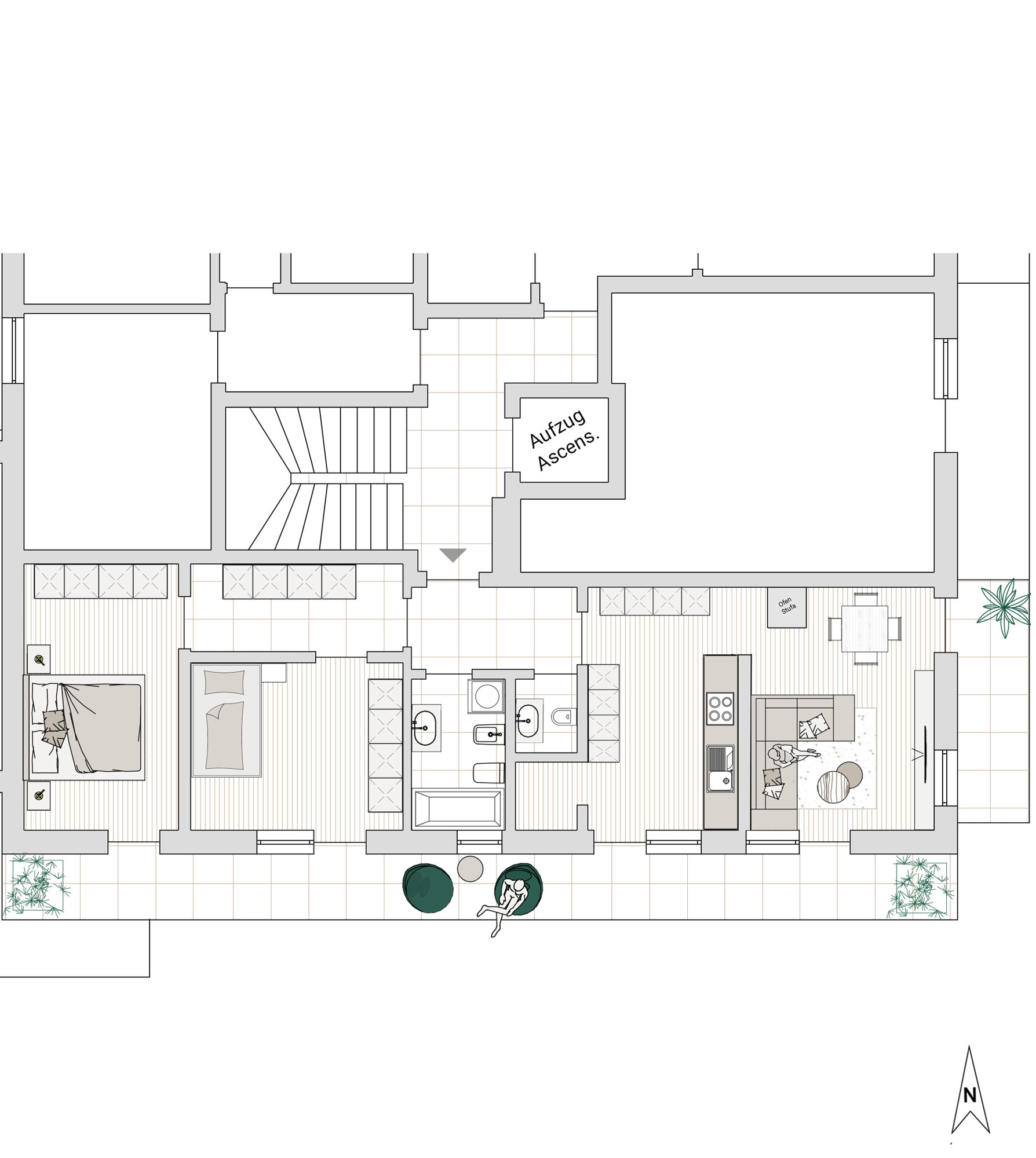 Wohnung zum Kauf 483.000 € 3 Zimmer 72,3 m²<br/>Wohnfläche 1.<br/>Geschoss 01.12.2025<br/>Verfügbarkeit Schießstandweg 3 Sexten 39030