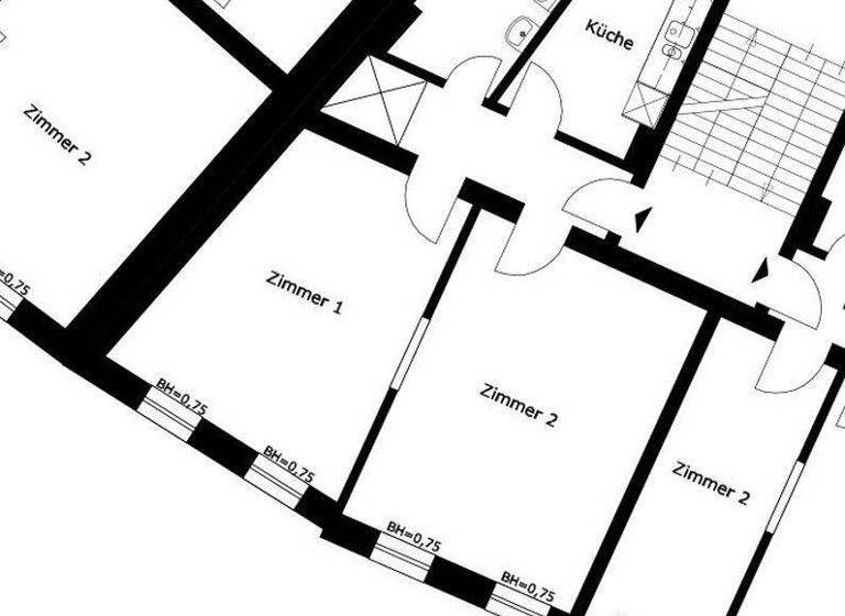 Wohnung zum Kauf provisionsfrei 498.500 € 2 Zimmer 73 m² 3. Geschoss Fraenkelufer 48 Kreuzberg Berlin 10999