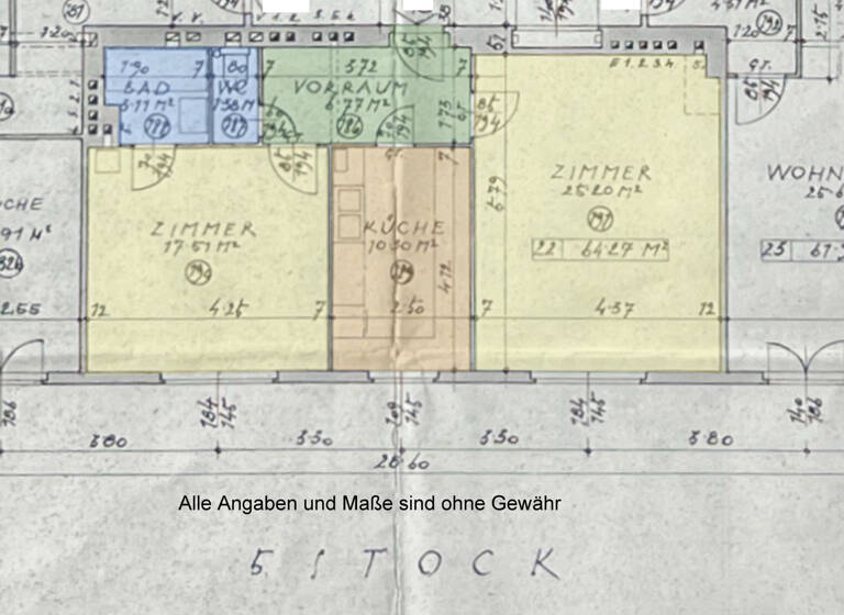 Wohnung zum Kauf 365.000 € 2 Zimmer 64,3 m² Wien 1030