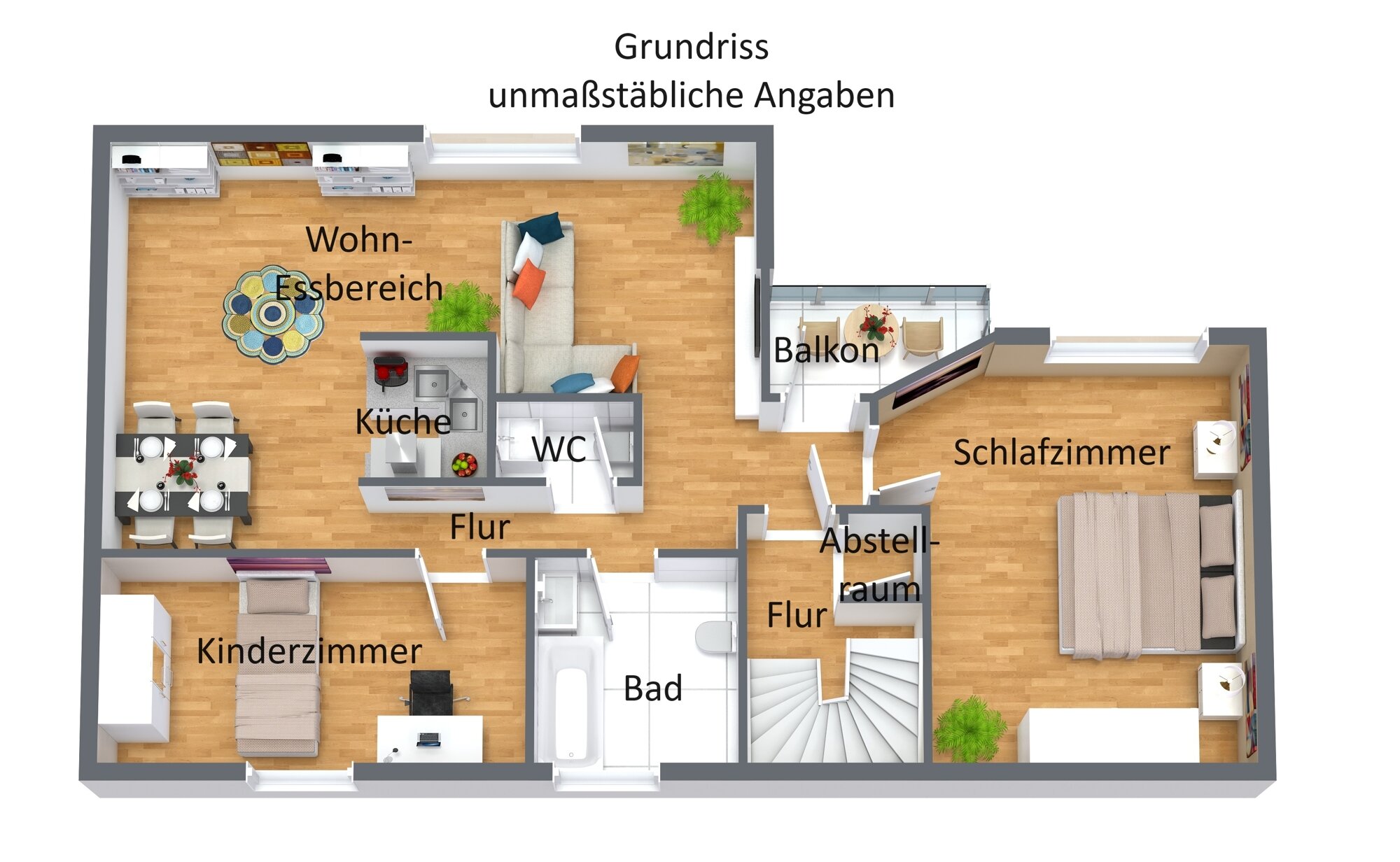 Wohnung zum Kauf 498.000 € 3 Zimmer 114 m²<br/>Wohnfläche Prinzenpark Braunschweig 38102