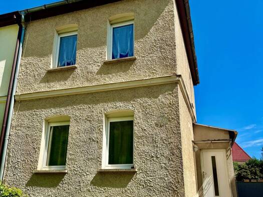 Doppelhaushälfte zum Kauf 175.000 € 3 Zimmer 90 m² 235 m² Grundstück frei ab sofort Schöndorf Weimar 99427