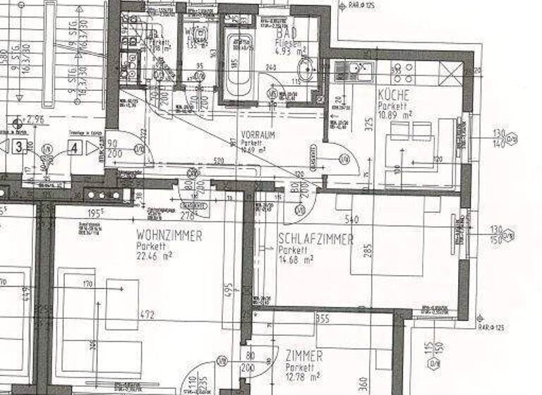 Wohnung zur Miete 681 € 80,2 m² Pöchlarn 3380