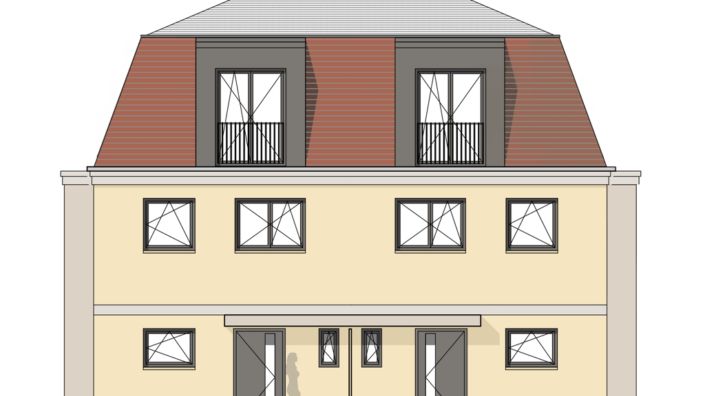 Doppelhaushälfte zum Kauf provisionsfrei 790.000 € 5 Zimmer 159,7 m² 245 m² Grundstück Forchheim Rheinstetten 76287