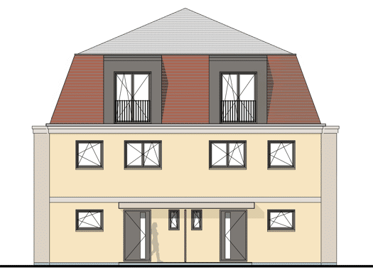 Doppelhaushälfte zum Kauf provisionsfrei 790.000 € 5 Zimmer 159,7 m² 245 m² Grundstück Forchheim Rheinstetten 76287