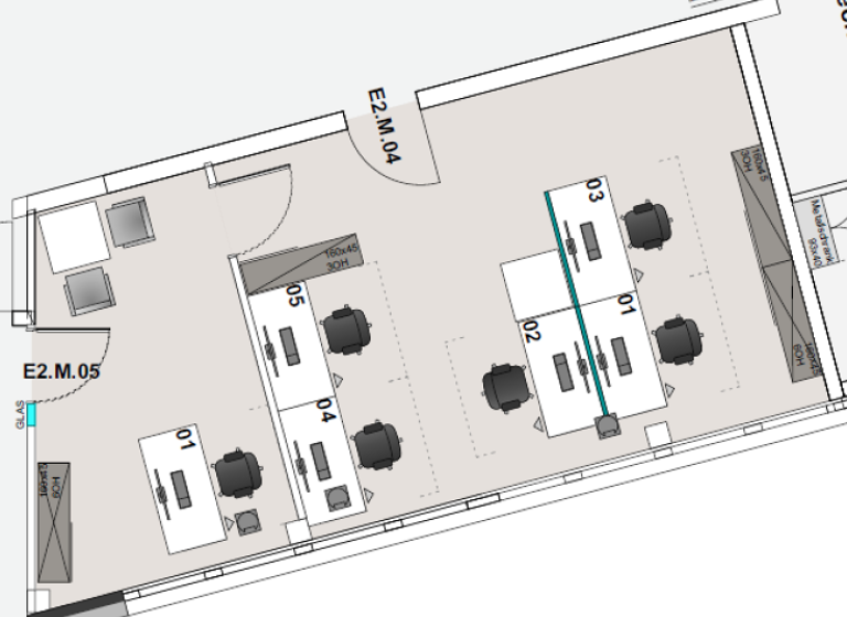Bürofläche zur Miete 52,9 m²<br/>Bürofläche ab 52,9 m²<br/>Teilbarkeit Bensheim Bensheim 64625