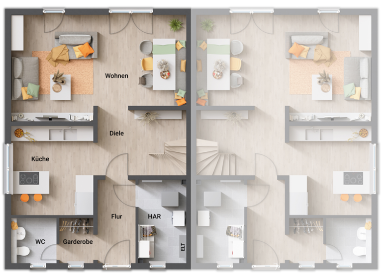 Haus zum Kauf provisionsfrei 468.113 € 5 Zimmer 128 m²<br/>Wohnfläche 630 m²<br/>Grundstück ab sofort<br/>Verfügbarkeit Höhscheid Solingen 42655