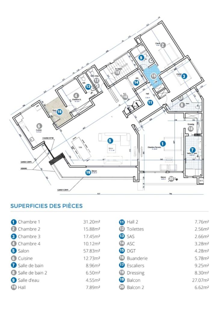 Studio zum Kauf 371.500 € 5 Zimmer 295 m²<br/>Wohnfläche 3.<br/>Geschoss Virage Yoff 12 000