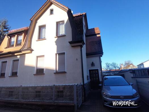 Mehrfamilienhaus zum Kauf provisionsfrei 259.000 € 6 Zimmer 136 m² 330 m² Grundstück Schwarmgasse 3 Saalfeld Saalfeld/Saale 07318