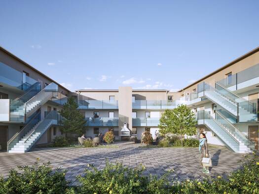 Penthouse zum Kauf - Erstbezug provisionsfrei 331.800 € 2 Zimmer 59 m² Puschendorf 90617