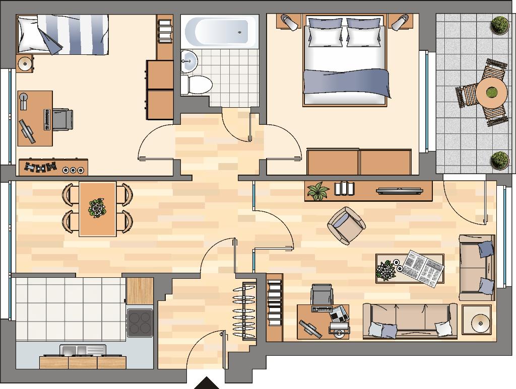 Wohnung zur Miete 599 € 3 Zimmer 69,8 m²<br/>Wohnfläche 3.<br/>Geschoss 27.12.2024<br/>Verfügbarkeit Siepmannstraße 8 Siedlung Siepmannstraße Dortmund 44379