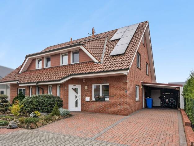 Doppelhaushälfte zum Kauf 289.000 € 4 Zimmer 130 m² 306 m² Grundstück Recke 49509