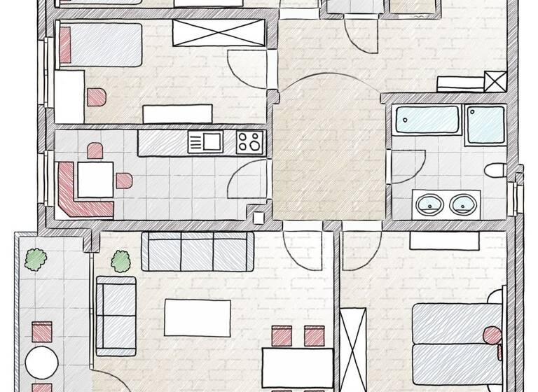 Wohnung zum Kauf 235.000 € 4 Zimmer 107 m²<br/>Wohnfläche Gunzenhausen Gunzenhausen 91710