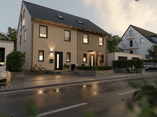 Doppelhaushälfte zum Kauf - Erstbezug 443.900 € 5 Zimmer 140 m² 302 m² Grundstück Bad Bergzabern Bad Bergzabern 76887