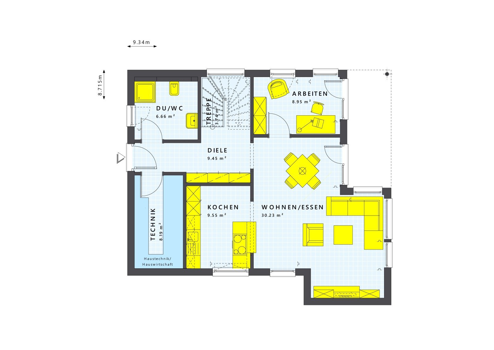 Einfamilienhaus zum Kauf 420.865 € 4 Zimmer 135 m²<br/>Wohnfläche 800 m²<br/>Grundstück Neuhütten 97843