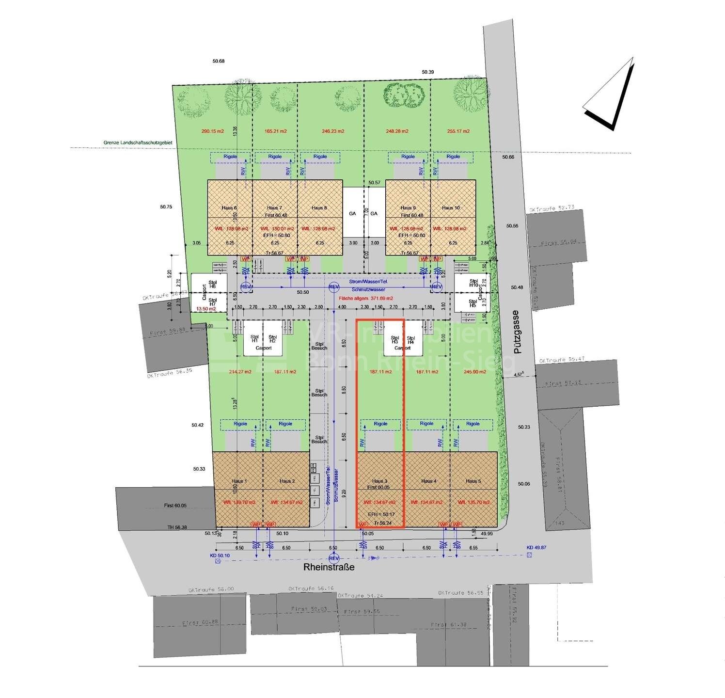 Reihenendhaus zum Kauf provisionsfrei 623.000 € 5 Zimmer 135 m²<br/>Wohnfläche 188 m²<br/>Grundstück Urfeld Wesseling 50389