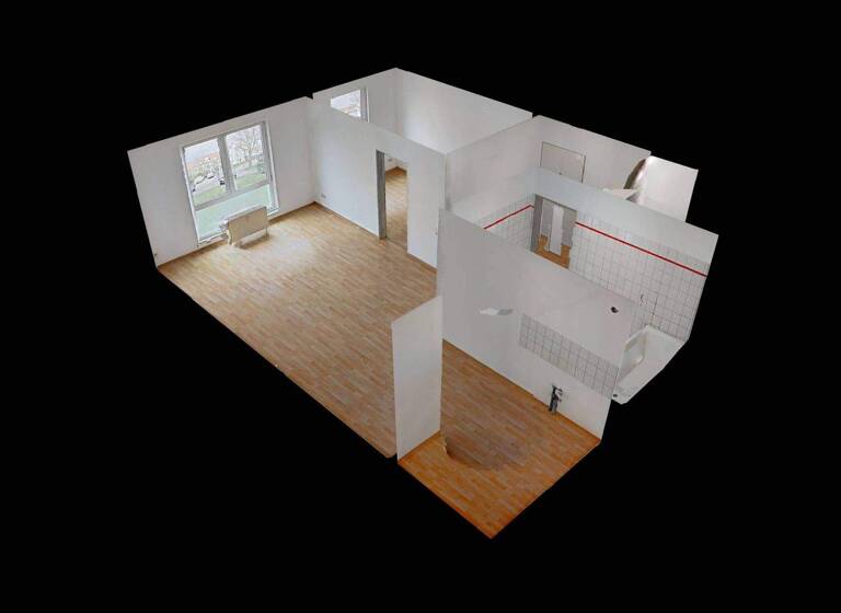 WG-Zimmer zur Miete 510 € 2 Zimmer 50,8 m² EG frei ab sofort Mühleneck 19 Ronnenberg 30952