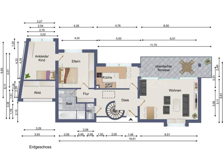Bungalow zum Kauf 299.000 € 3 Zimmer 96 m² 448 m² Grundstück Rott Roetgen 52159