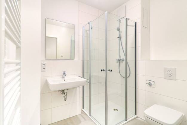 Wohnung zur Miete - Erstbezug 703 € 1 Zimmer 27,6 m² frei ab sofort Mathilde-Maier-Straße 8 Gallus Frankfurt-Gallus 60326