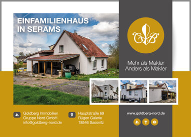 Einfamilienhaus zum Kauf 289.000 € 8 Zimmer 190 m² 2.172 m² Grundstück Serams Zirkow 18528