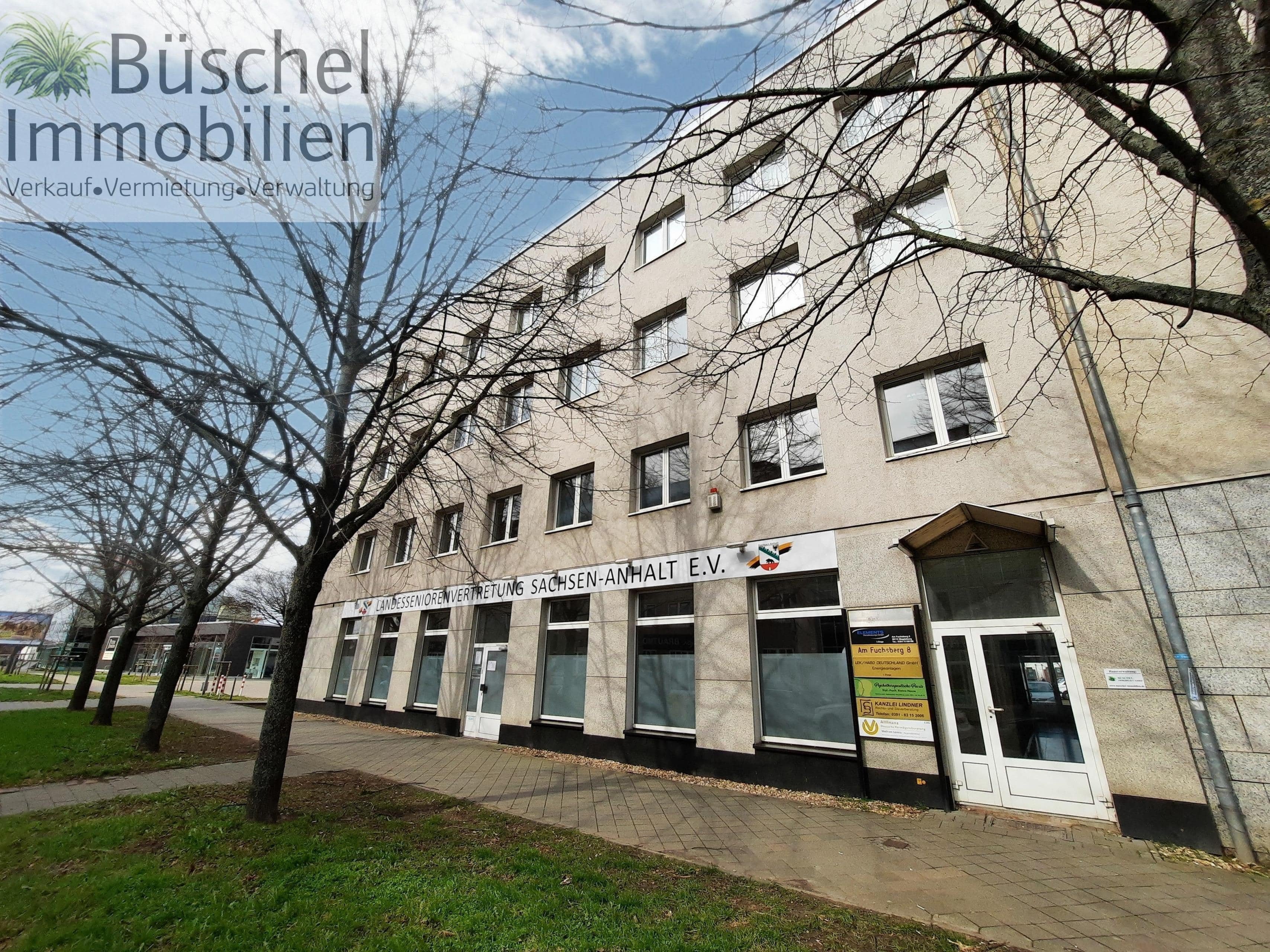 Büro-/Praxisfläche zur Miete provisionsfrei 442 € 3 Zimmer 73,6 m²<br/>Bürofläche Am Fuchsberg 8 Kristallpalast Magdeburg 39112