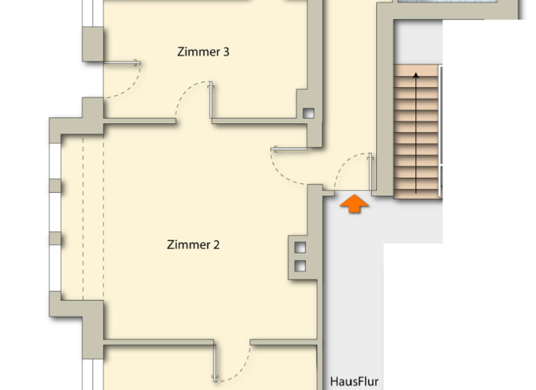 Wohnung zur Miete 1.218 € 2,5 Zimmer 87 m² EG frei ab sofort St Johannis Nürnberg 90419