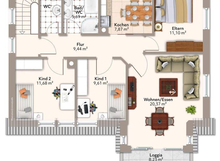 Wohnung zum Kauf 549.000 € 4 Zimmer 79 m² 1. Geschoss Dachau 85221