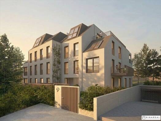 Terrassenwohnung zum Kauf - Erstbezug 449.000 € 2 Zimmer 55,8 m² 1. Geschoss Wien 1140