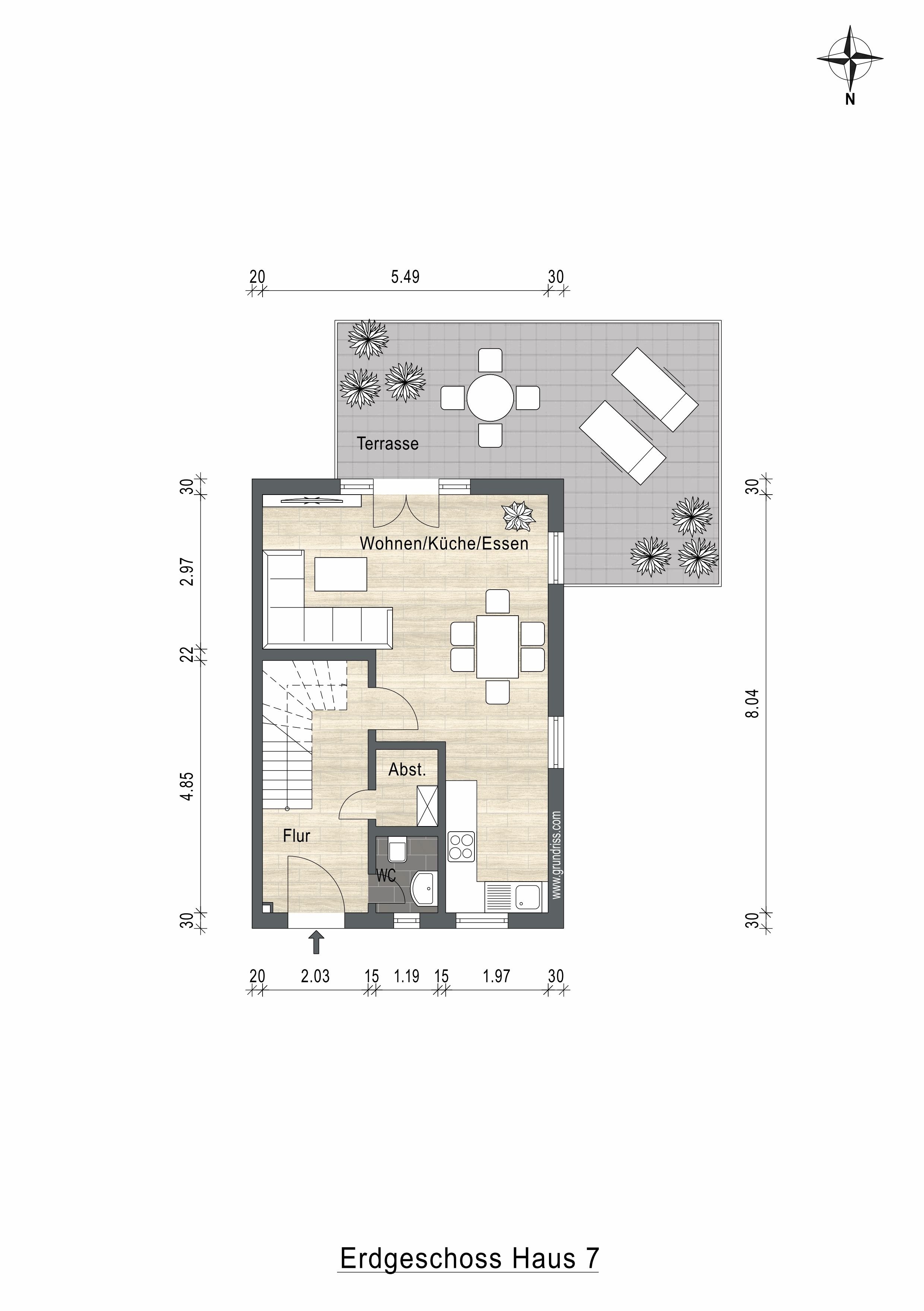 Doppelhaushälfte zum Kauf provisionsfrei 340.000 € 3 Zimmer 85,7 m²<br/>Wohnfläche 12.000 m²<br/>Grundstück Thurbruchstraße 28 Kachlin Dargen 17419