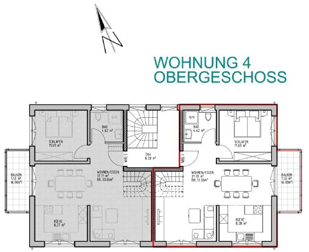 Maisonette zum Kauf 378.000 € 4 Zimmer 91,7 m²<br/>Wohnfläche 3.<br/>Geschoss Hauenstraße Fornsbach Murrhardt / Fornsbach 71540