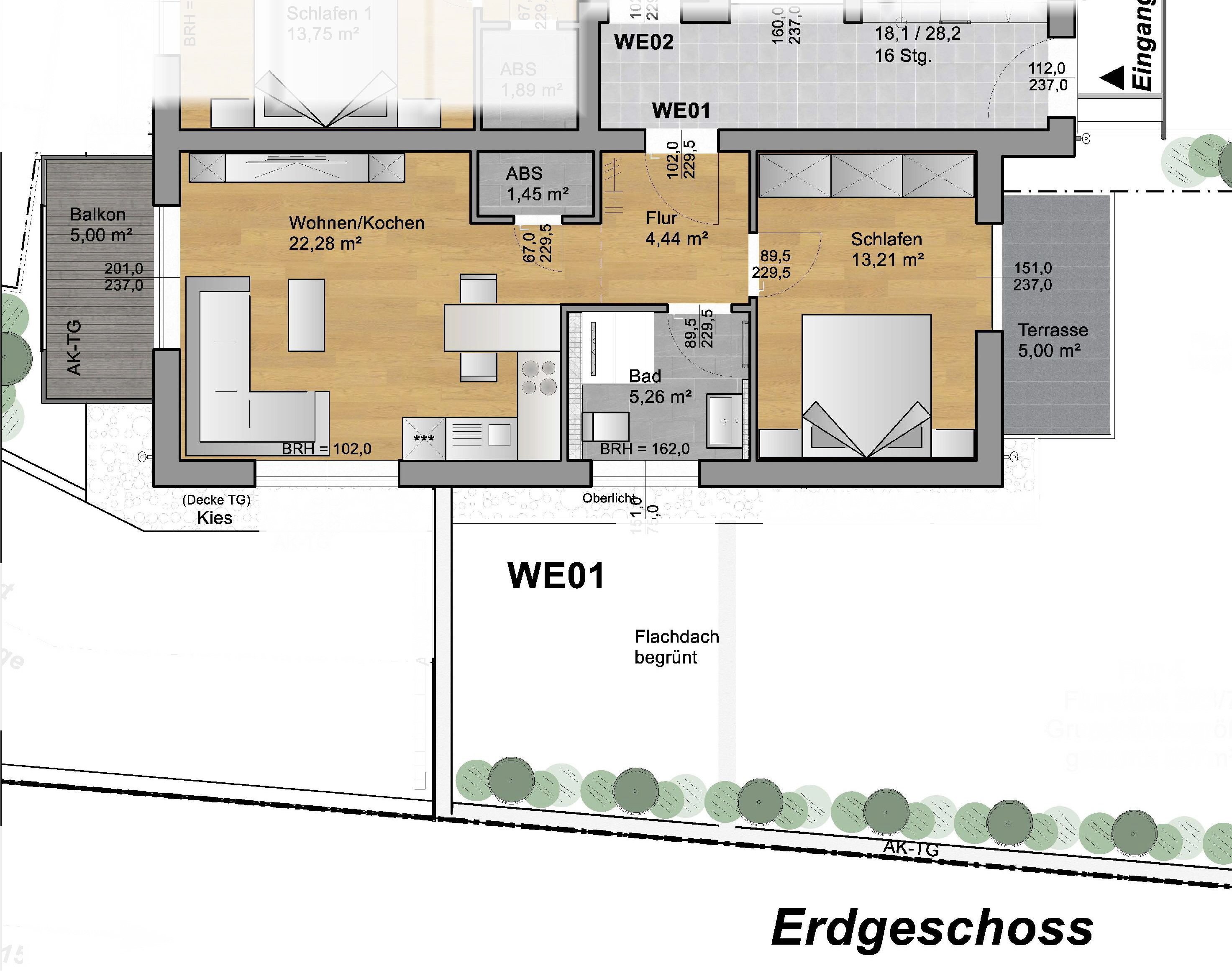 Wohnung zum Kauf 258.000 € 2 Zimmer 48 m²<br/>Wohnfläche EG<br/>Geschoss Gelnhausen Gelnhausen 63571