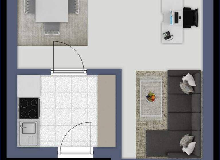 Studio zum Kauf 218.000 € 1 Zimmer 46 m² 10. Geschoss Hamburger Straße 3 Barmbek-Süd Hamburg / Barmbek-Süd 22083