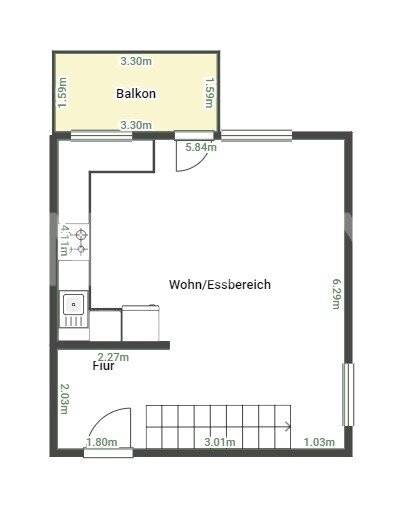 Maisonette zum Kauf 259.000 € 3 Zimmer 72 m²<br/>Wohnfläche 2.<br/>Geschoss ab sofort<br/>Verfügbarkeit Burghausen Burghausen 84489