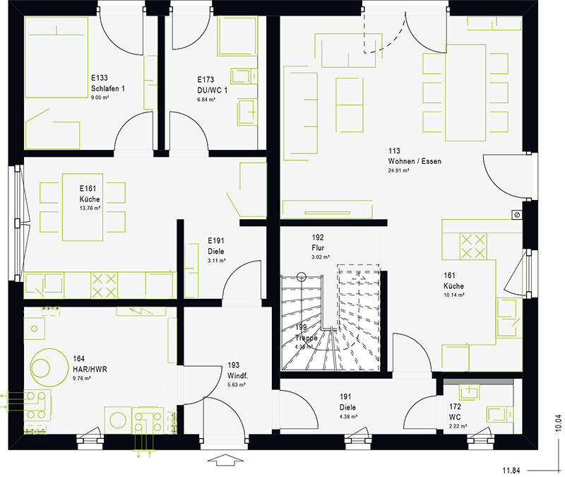 Mehrfamilienhaus zum Kauf provisionsfrei 377.649 € 6 Zimmer 170 m²<br/>Wohnfläche 623 m²<br/>Grundstück Helmstadt Helmstadt 97264