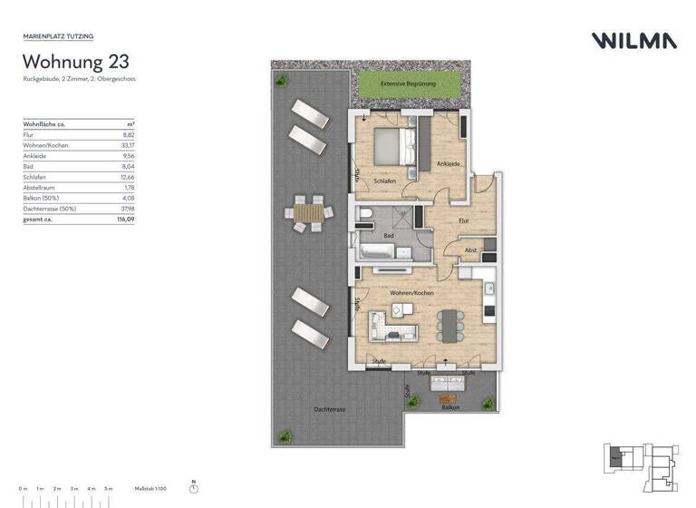 Wohnung zum Kauf 1.495.000 € 2 Zimmer 116,1 m² EG Tutzing 82327