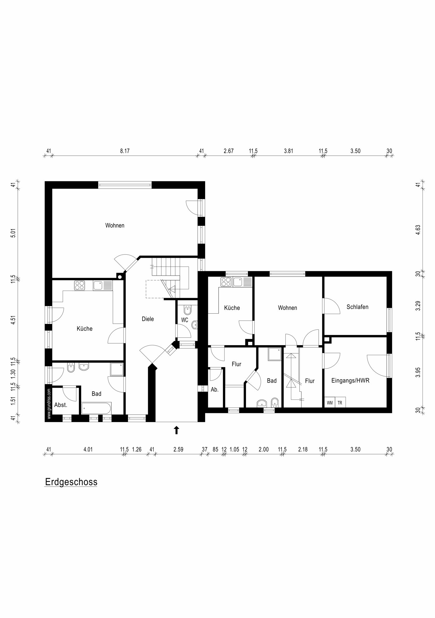 Mehrfamilienhaus zum Kauf 538.000 € 8 Zimmer 236,6 m²<br/>Wohnfläche 4.982 m²<br/>Grundstück Lengenermoor Apen / Augustfehn 26689