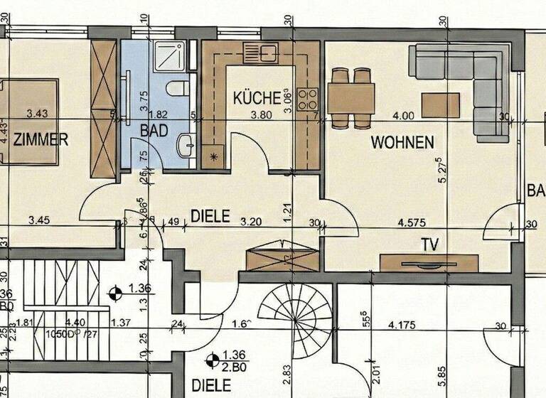Wohnung zum Kauf 315.000 € 2 Zimmer 65,4 m² 1. Geschoss frei ab sofort Rhinstraße 4 Lichtenrade Berlin 12307