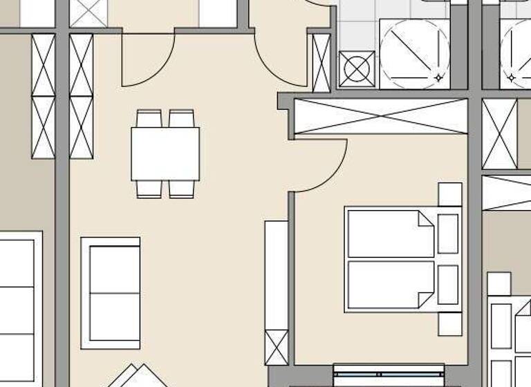 Wohnung zur Miete - Erstbezug 730 € 2 Zimmer 60 m² 2. Geschoss frei ab sofort Unterer Kirschbaumweg 6 Rain 86641