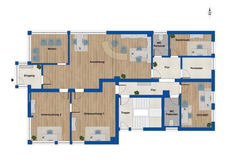 Praxis zum Kauf 298.000 € 6 Zimmer Großburgwedel Burgwedel 30938