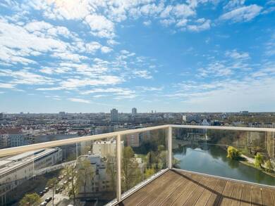 Penthouse zur Miete 4.500 € 4 Zimmer 178,5 m² 14. Geschoss Charlottenburg Berlin 14057
