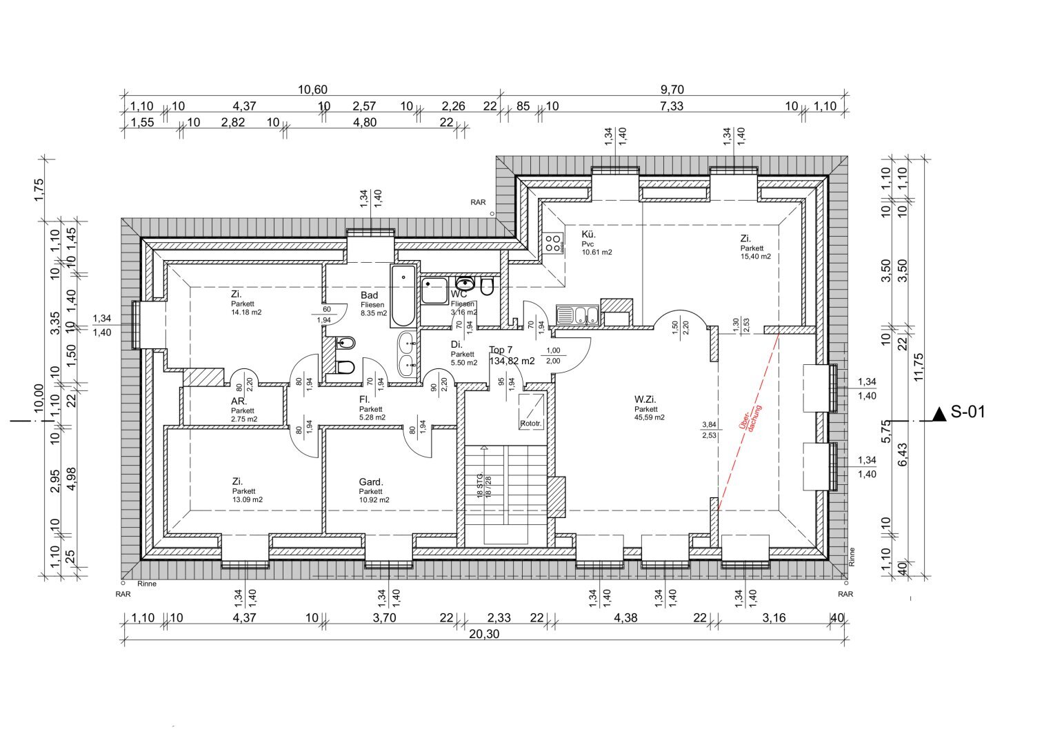 Wohnung zur Miete 1.680 € 4,5 Zimmer 134,8 m²<br/>Wohnfläche 1.<br/>Geschoss 01.02.2025<br/>Verfügbarkeit Wien 1130