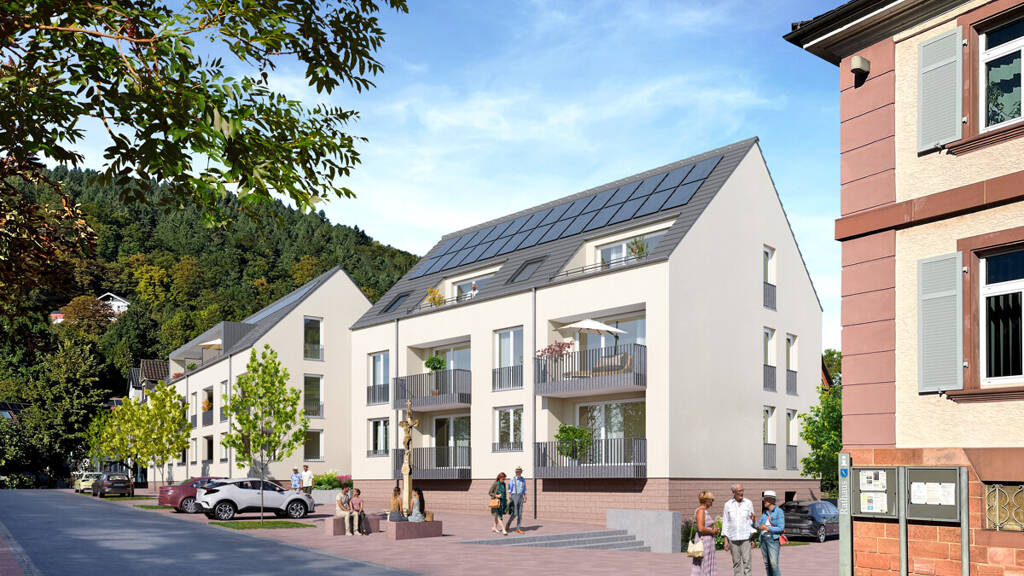 Wohnung zum Kauf 358.900 € 3 Zimmer 75,7 m² Neckargerach 69437