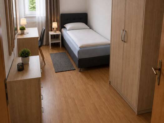 Wohnung zur Miete 700 € 1 Zimmer 15 m² 3. Geschoss Teutschneureuter Straße 34 Neureut Neureut 76149