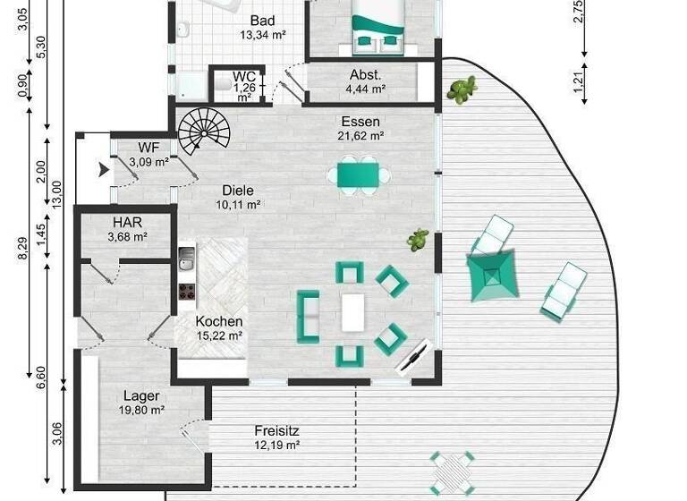 Haus zum Kauf als Kapitalanlage geeignet 1.695.000 € 8 Zimmer 214 m²<br/>Wohnfläche 3.035 m²<br/>Grundstück Ingenrieder Straße 7 und 7a Schongau 86956