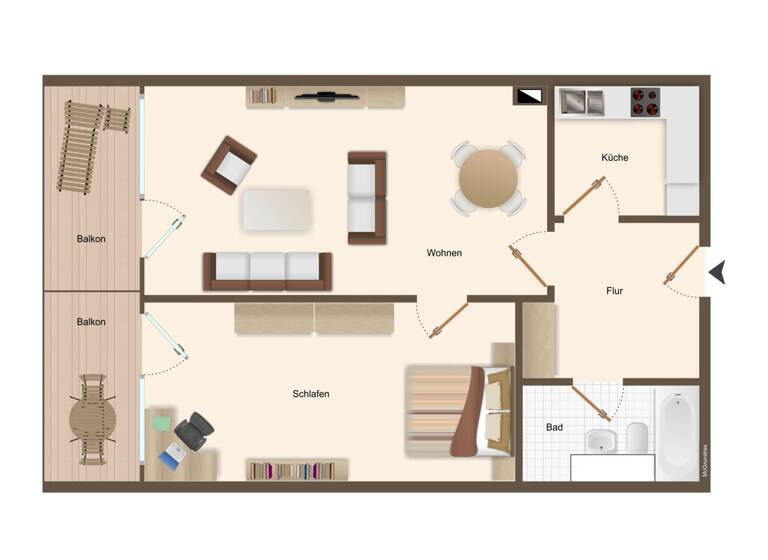 Wohnung zum Kauf 187.000 € 2 Zimmer 56 m² EG Gerbrunn 97218